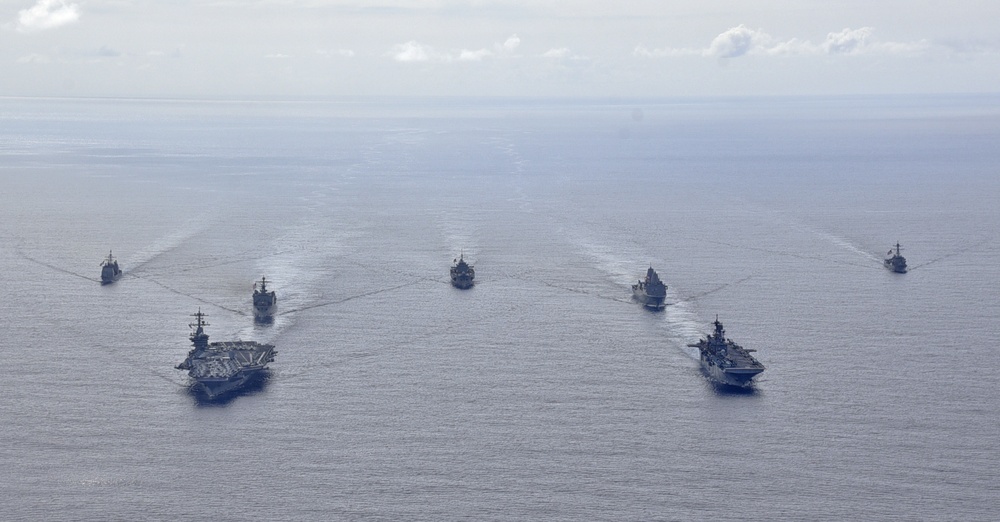 USS Blue Ridge Participates in Expeditionary Strike Group Operations