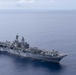 Amphibious assault ship USS America (LHA 6) transits the Philippine Sea