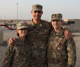 Family Reunited in Camp Arifjan