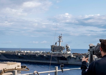 America ESG, Theodore Roosevelt CSG Operate in Philippine Sea