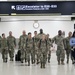 Soldiers arrive at Miami International Airport