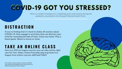 COVID-19 Got You Stressed? Tips for managing stress during a pandemic [Image 2 of 2]