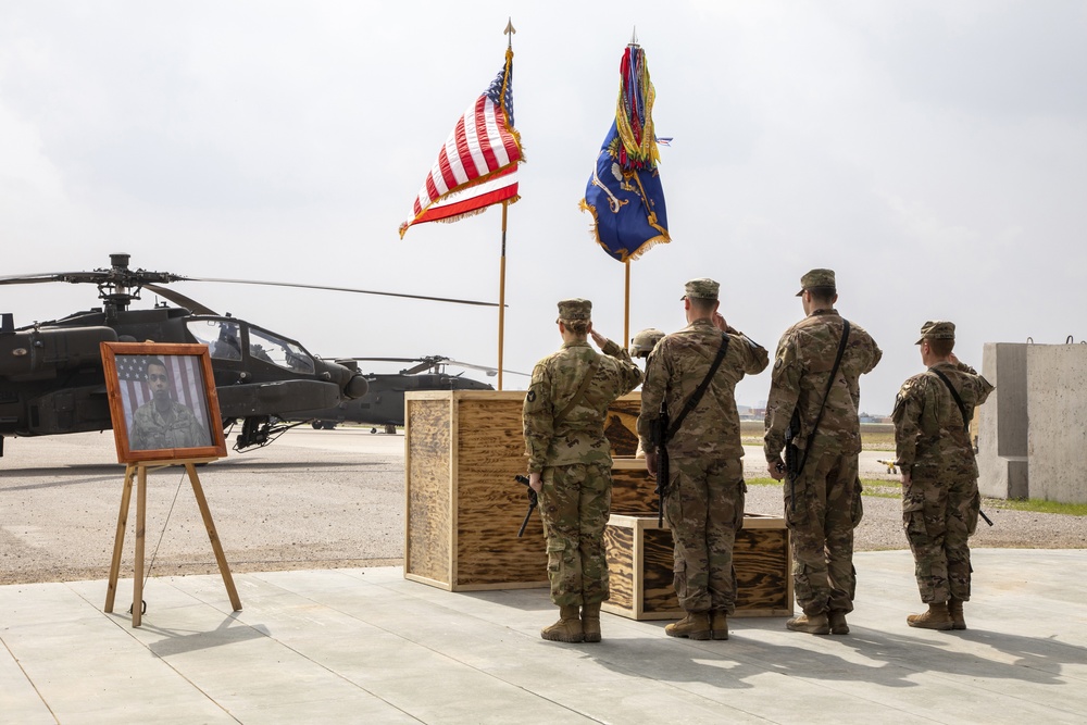 Spc. Juan Mendez Covarrubias honored in memorial ceremony