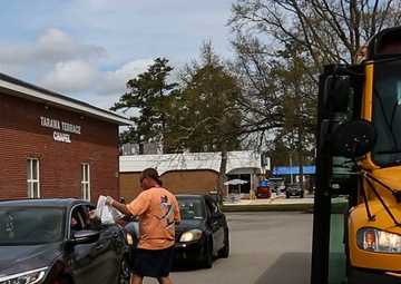 Food service supports school-age-children during Camp Lejeune, New River school closures