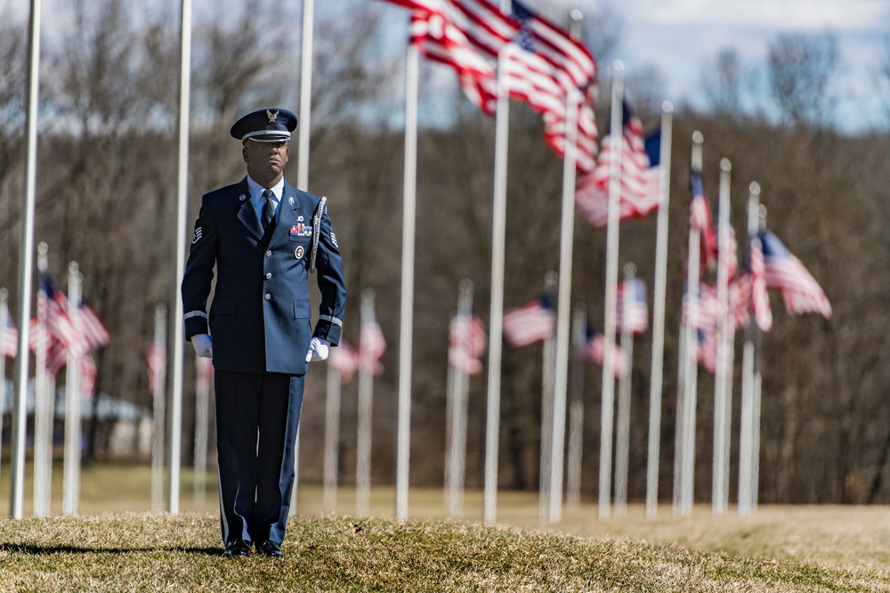 Faces of the Base: Staff Sgt. Anthony Woodruff, 110th Wing Honor Guard