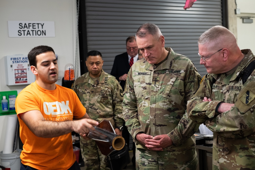 Army Futures Command Staff Visit Rice University