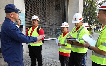 USACE technical team conducts site assessment of Hawaii Convention Center
