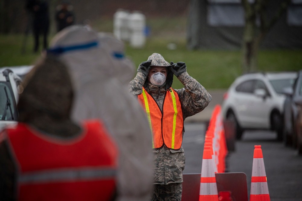 NJ Joint Task Force opens COVID testing site in Holmdel