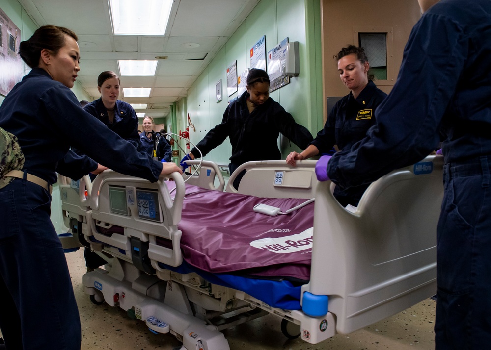USNS Mercy Deployment 2020