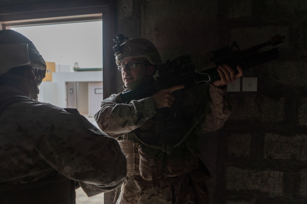 1/1  Conducts Urban Operations Training During Native Fury 20