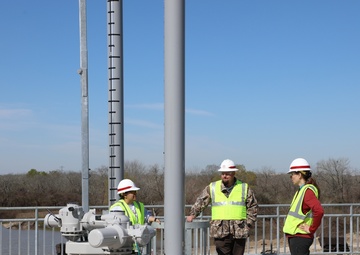 Inspection of new water control structure