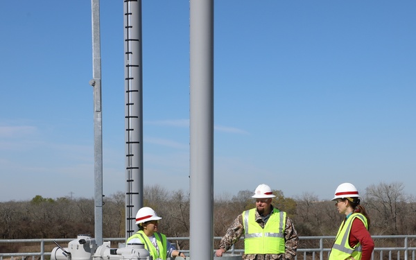 Inspection of new water control structure