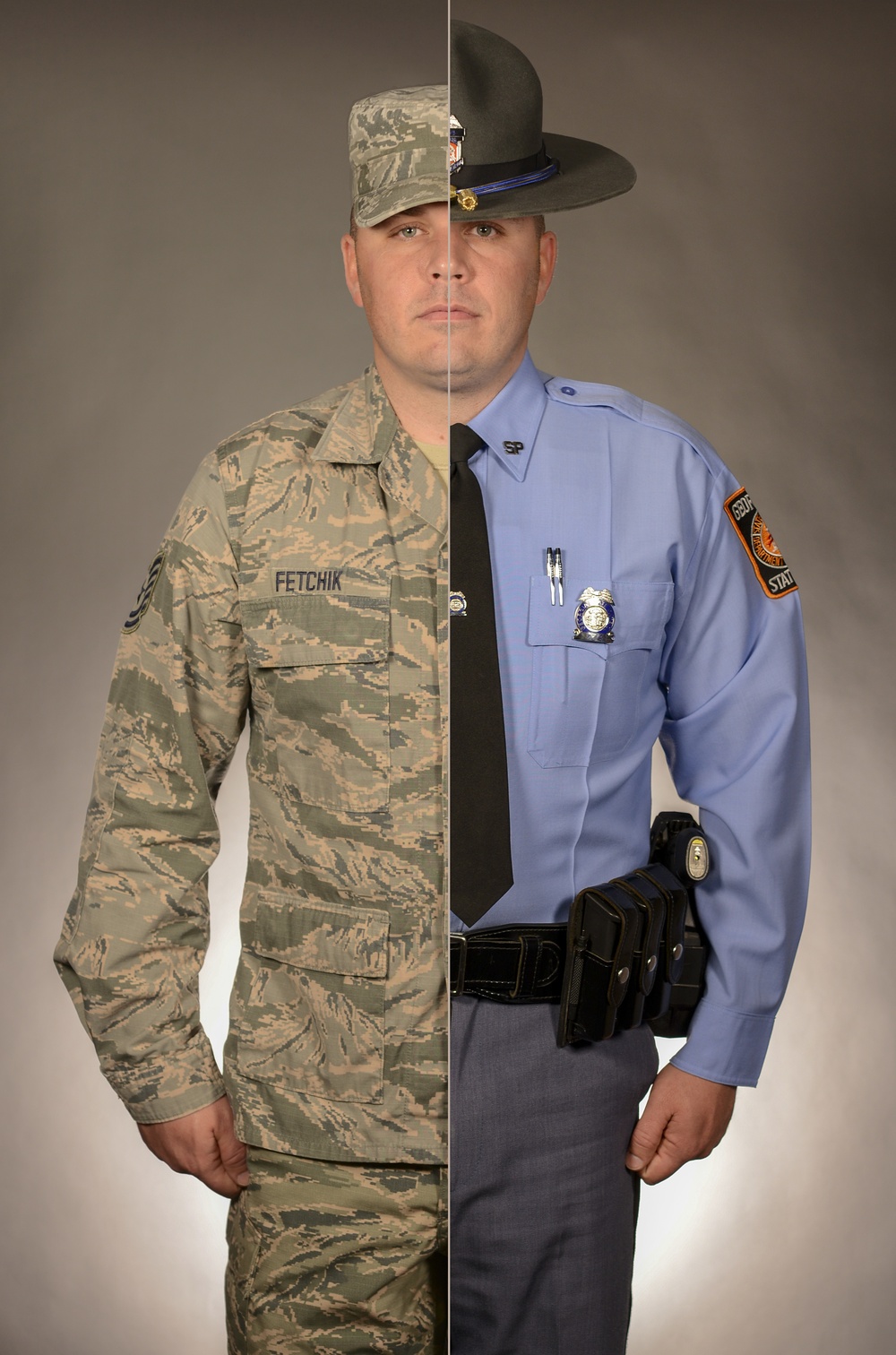 Georgia Air Guardsman recognized for outstanding achievement as Georgia State Trooper