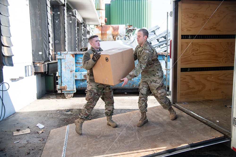W.Va. Guard Assists Partner Agencies with Medical Supplies Deliveries