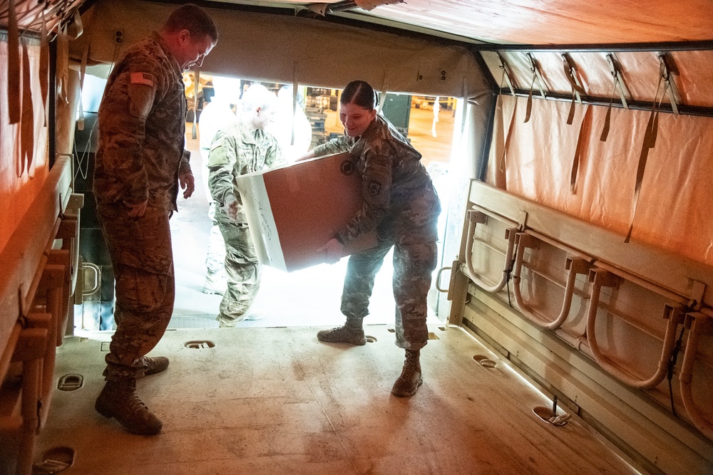 W.Va. Guard Assists Partner Agencies with Medical Supplies Deliveries