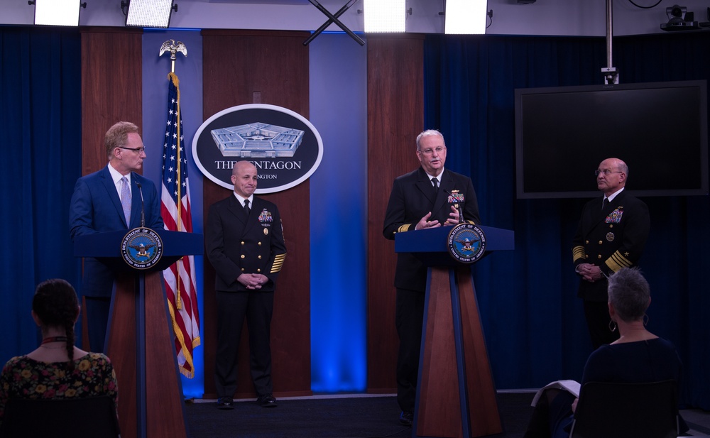 SecNav Modly Discusses Navy's Response on COVID-19