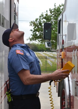 JBSA hazmat team prepares new apparatus for consolidated service