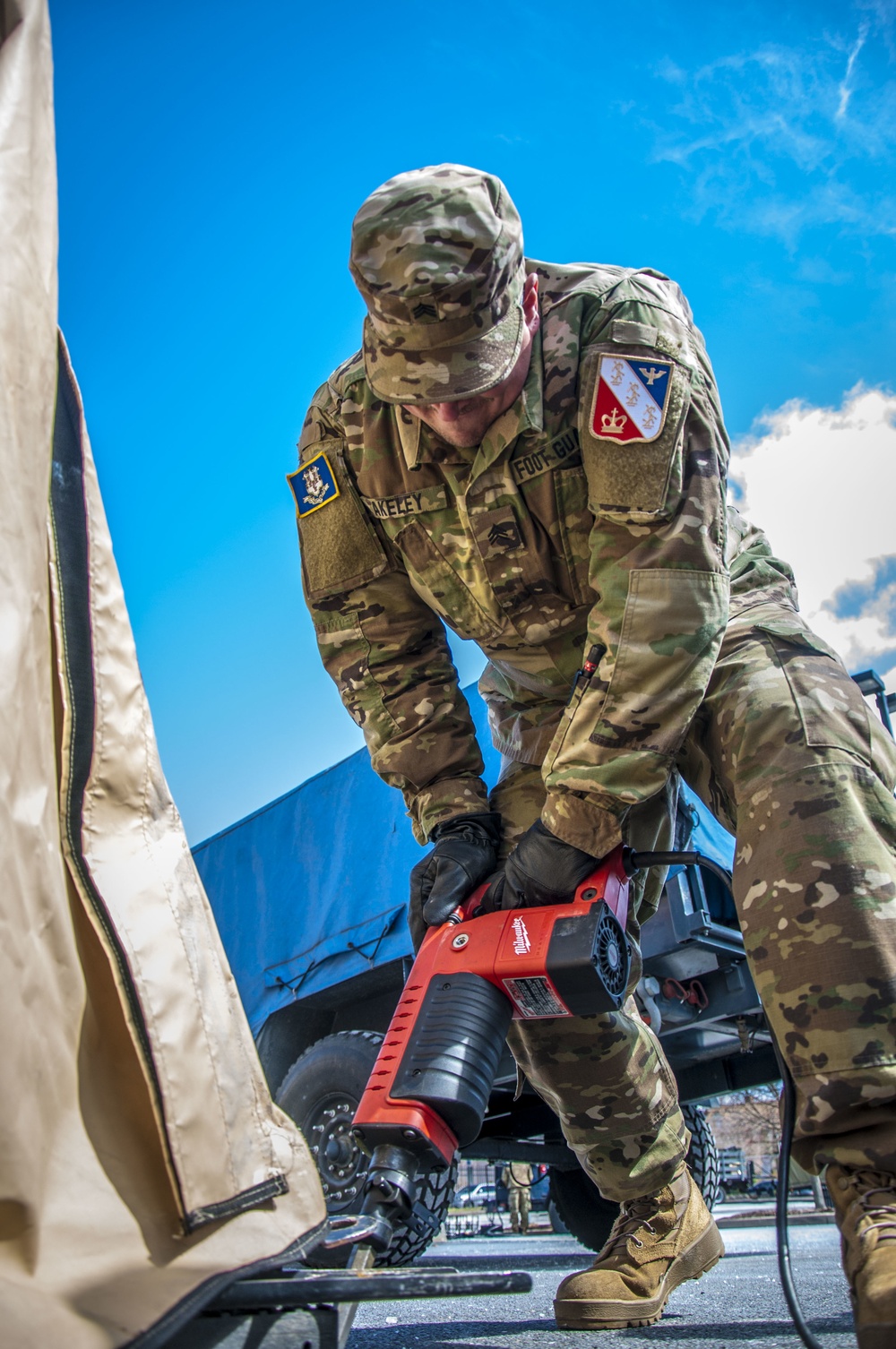 Connecticut Military Department assists with COVID19 relief efforts