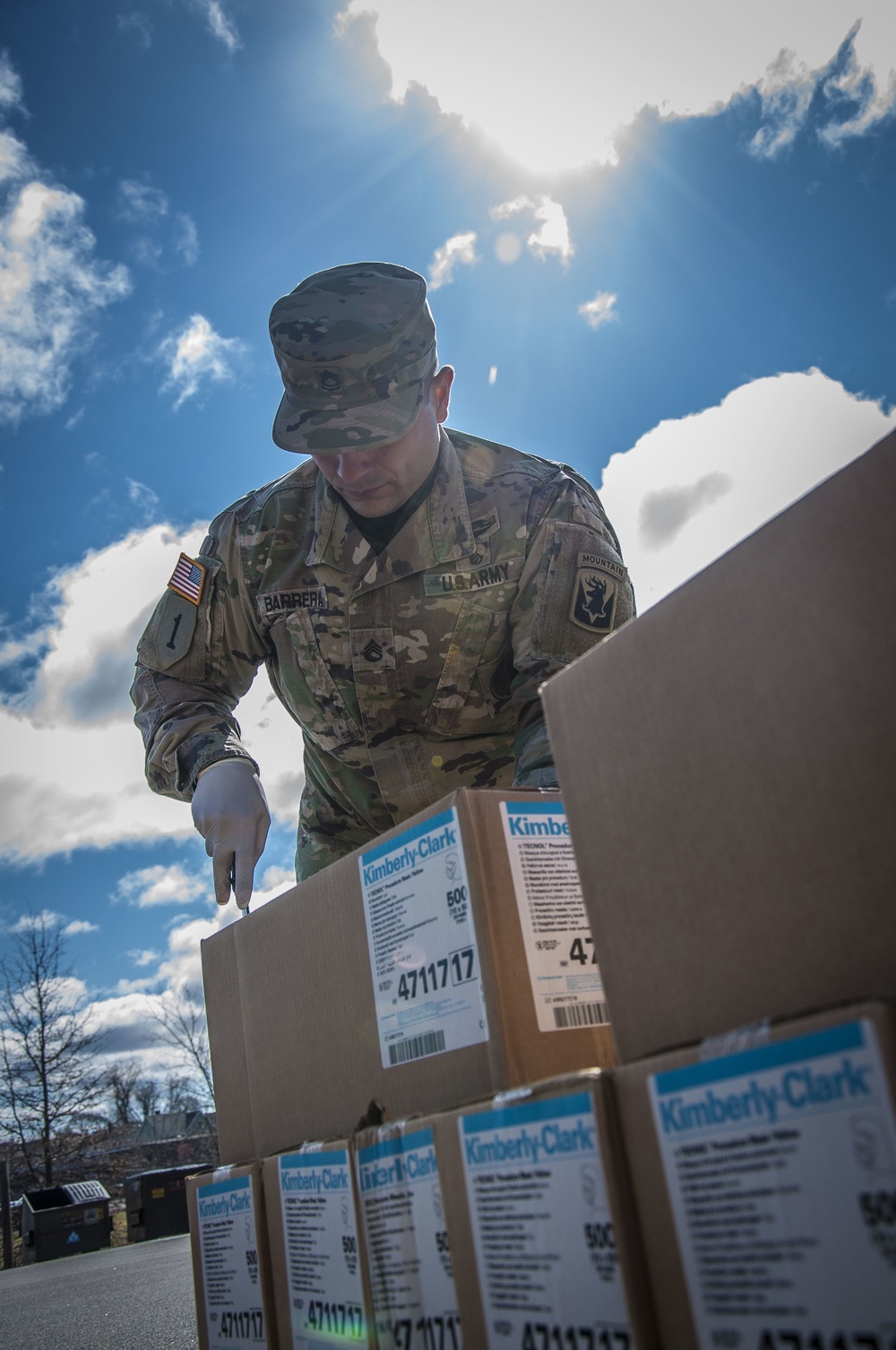 Connecticut Military Department assists with COVID19 relief efforts