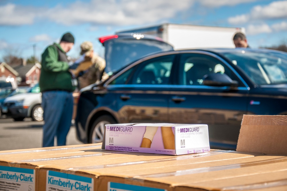 Connecticut Military Department assists with COVID19 relief efforts