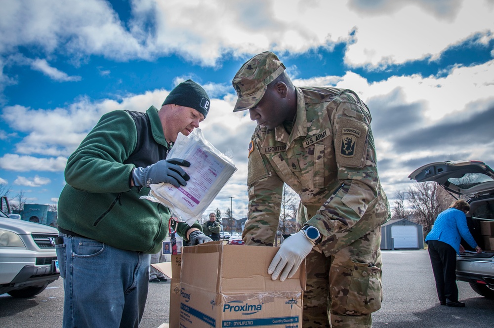 Connecticut Military Department assists with COVID19 relief efforts