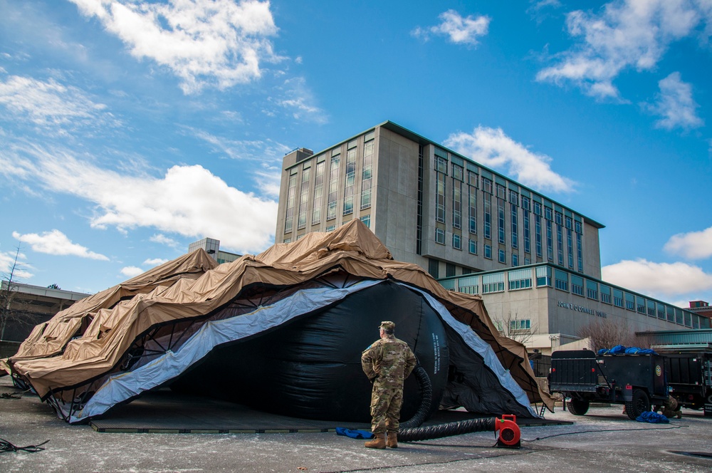 Connecticut Military Department assists with COVID19 relief efforts