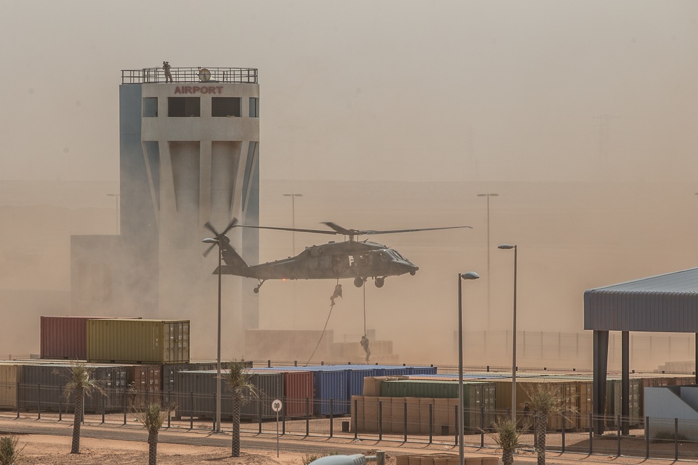 Bilateral Urban Operations Assault Demonstration during Exercise Native Fury 20