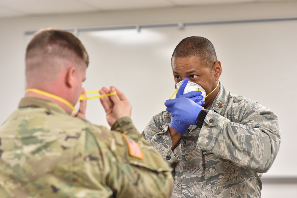 Tennessee National Guard Conducts Training for COVID-19 Testing