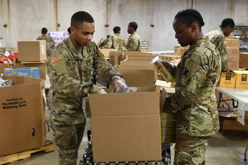 La. Guard assistance continues to grow, now at food banks