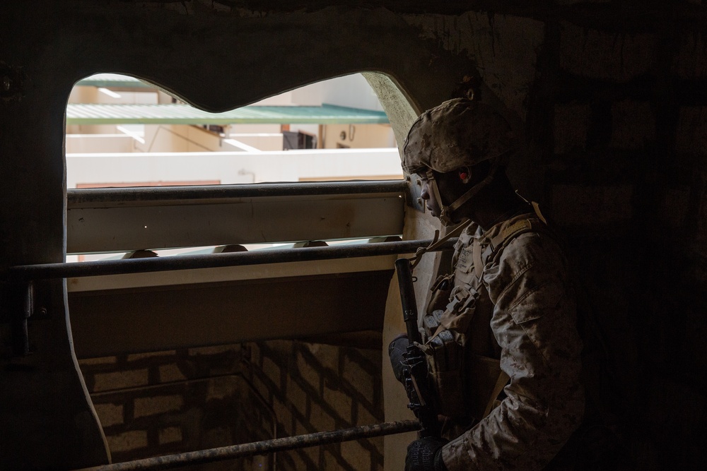 1/1  Conducts Urban Operations Training During Native Fury 20