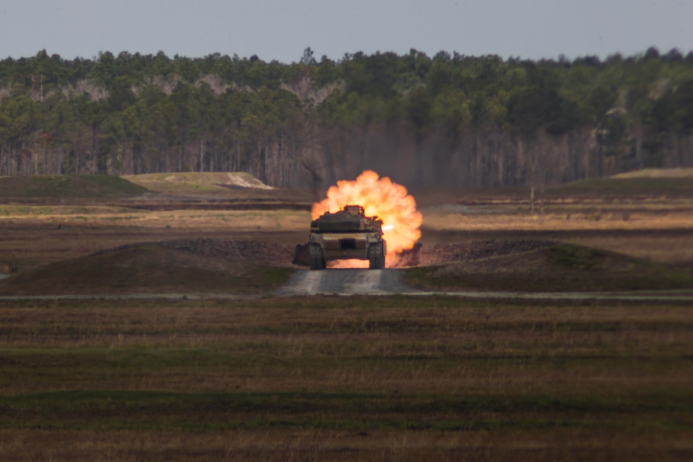 Live-fire Down Range