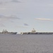 USS Germantown (LSD 42) sails with U.S. Ships