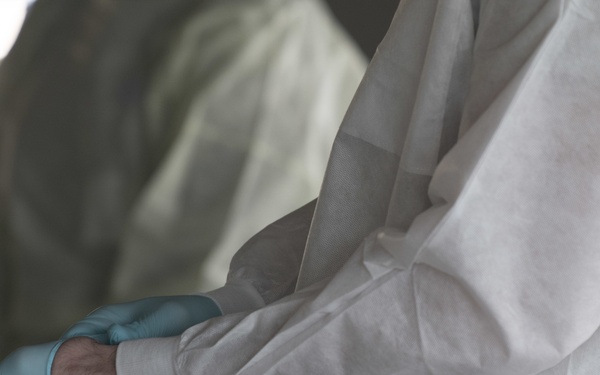 Kadena conducts COVID-19 testing