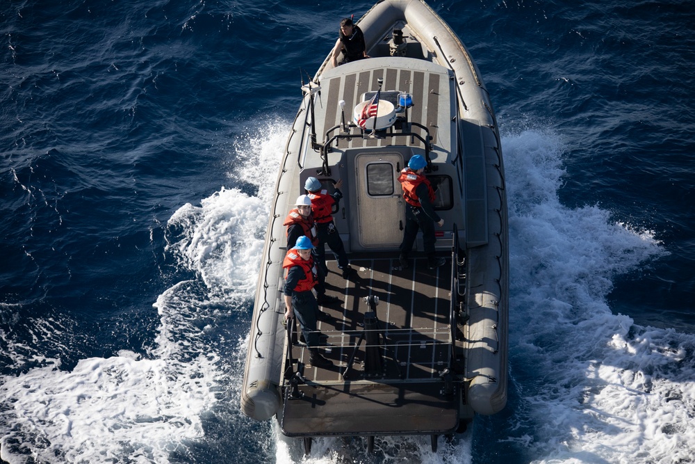 USS Bataan (LHD 5) Small Boat Ops