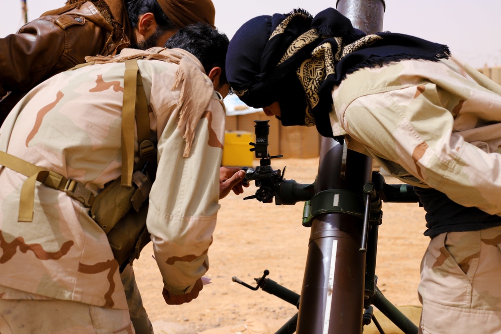 Green Beret, partner force mortar training