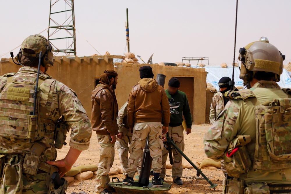 Green Beret, partner force mortar training