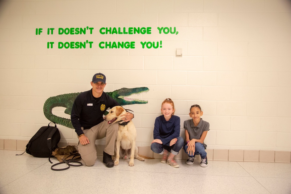 Pawdcast: Bitz fifth graders create podcast on military working dogs for national challenge