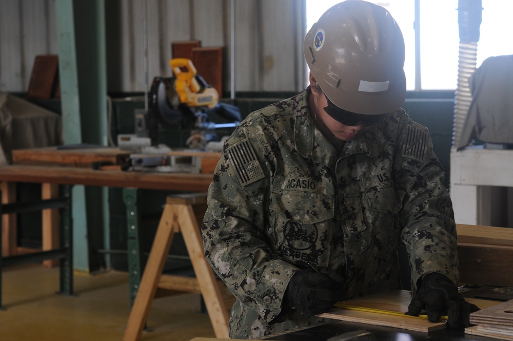 NMCB 1 Conducts Construction Prep Operations