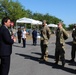 Florida Governor Ron DeSantis meets with Soldiers at Orange County Community Based Testing Site