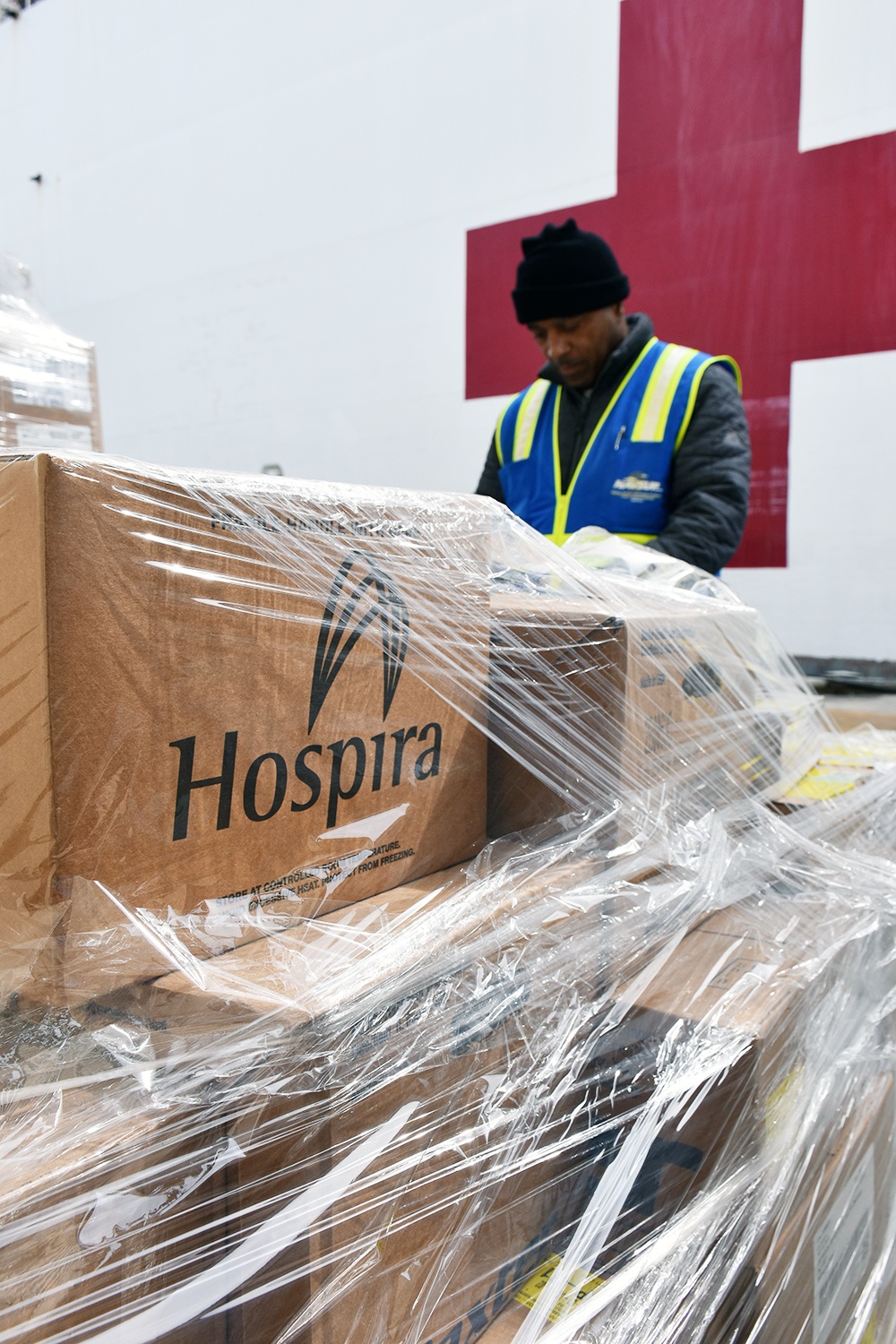 USNS Comfort Underway Preparations