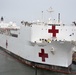 USNS Comfort Underway Preparations