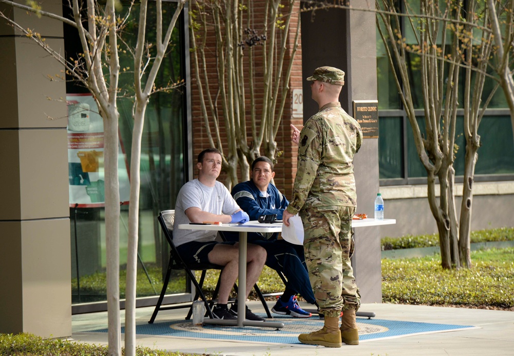 Columbus AFB revamps medical entry, screening to counter COVID-19 spread