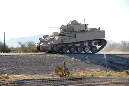 Advanced running gear tested at U.S. Army Yuma Proving Ground