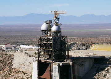 Historic Rocket Test Stand 1B At Edwards Air Force Base