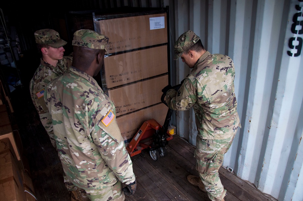 Connecticut National Guard assists DPH with bed delivery