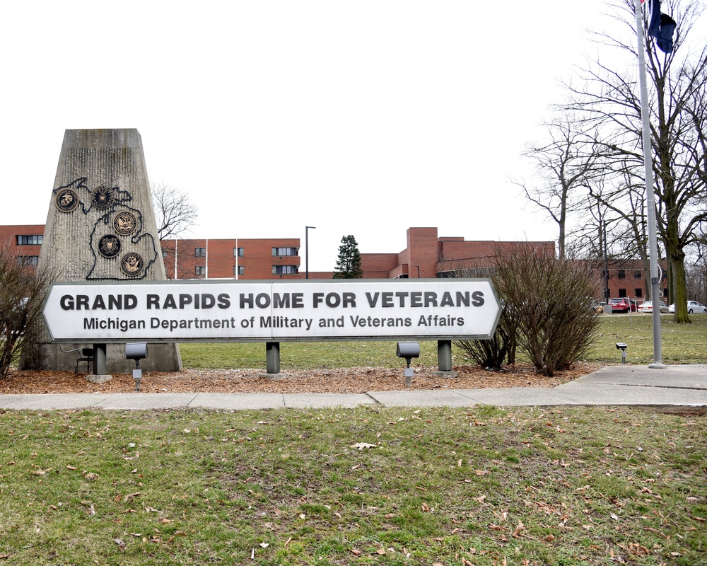 Michigan National Guard assists veterans home during COVID-19 response