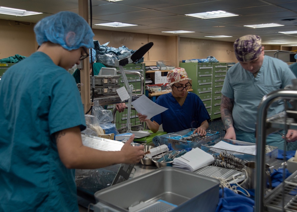 Corpsman Sterilize Tools