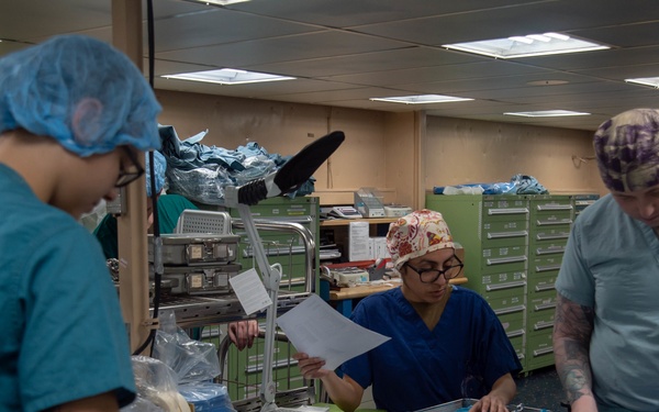 Corpsman Sterilize Tools