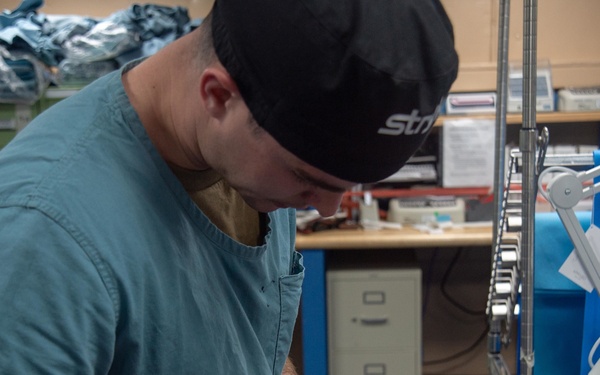 Corpsman Sterilize Tools