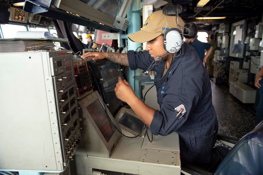 USS Kidd Conducts Routine Operations